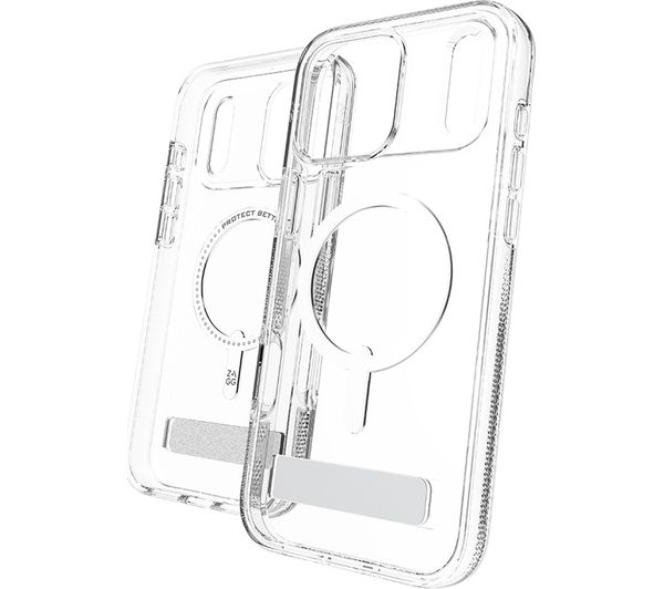 ZAGG Crystal Palace Snap Kickstand iPhone 17 Pro Max Case - Clear
