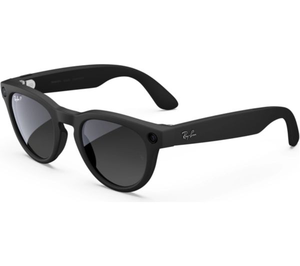 Ray Ban Meta Headliner Gen 2 Glasses Matte Black With Polarised Gradient Graphite Lenses