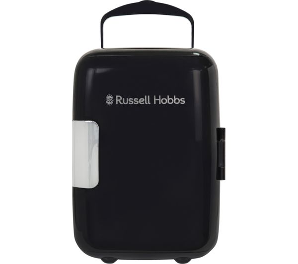 An image of RUSSELL HOBBS Retro RH4CLR1001B Mini Cooler - Black
