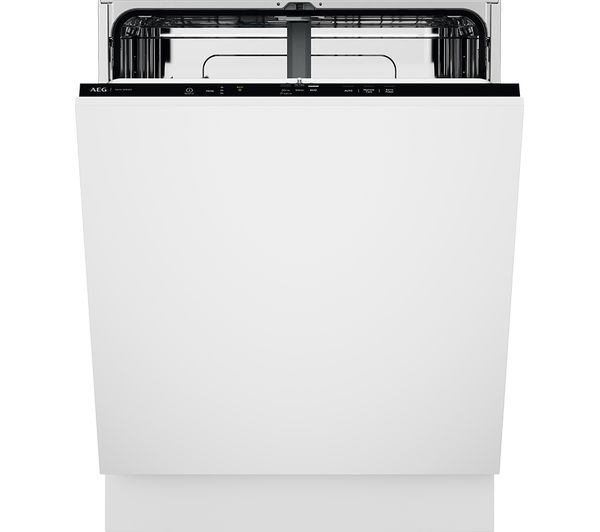 An image of AEG 5000 Series Airdry GI5200C1SN Full-size Fully Integrated Dishwasher