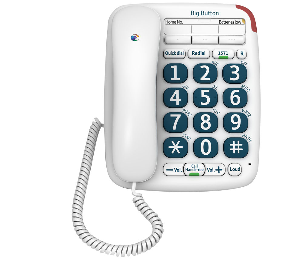 BT Big Button 200 Corded Phone