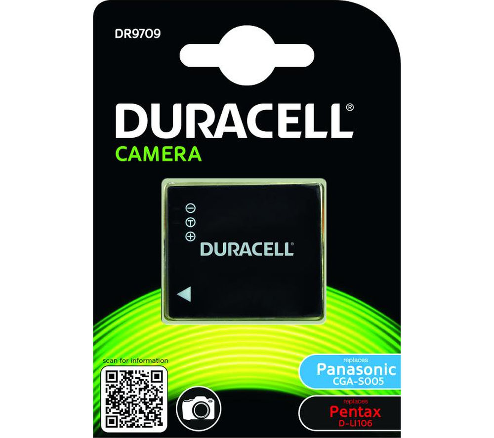 DURACELL DR9709 Lithium-ion Rechargeable Camera Battery specs