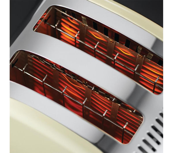 23194034001 RUSSELL HOBBS Legacy 21302 4Slice Toaster Cream