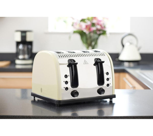 23194034001 RUSSELL HOBBS Legacy 21302 4Slice Toaster Cream