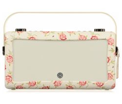VQ by Emma Bridgewater Hepburn Portable DAB+ Bluetooth Radio - Rose & Bee