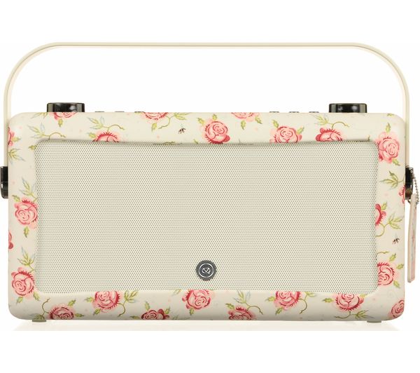 VQ by Emma Bridgewater Hepburn Portable DAB Bluetooth Radio - Rose & Bee