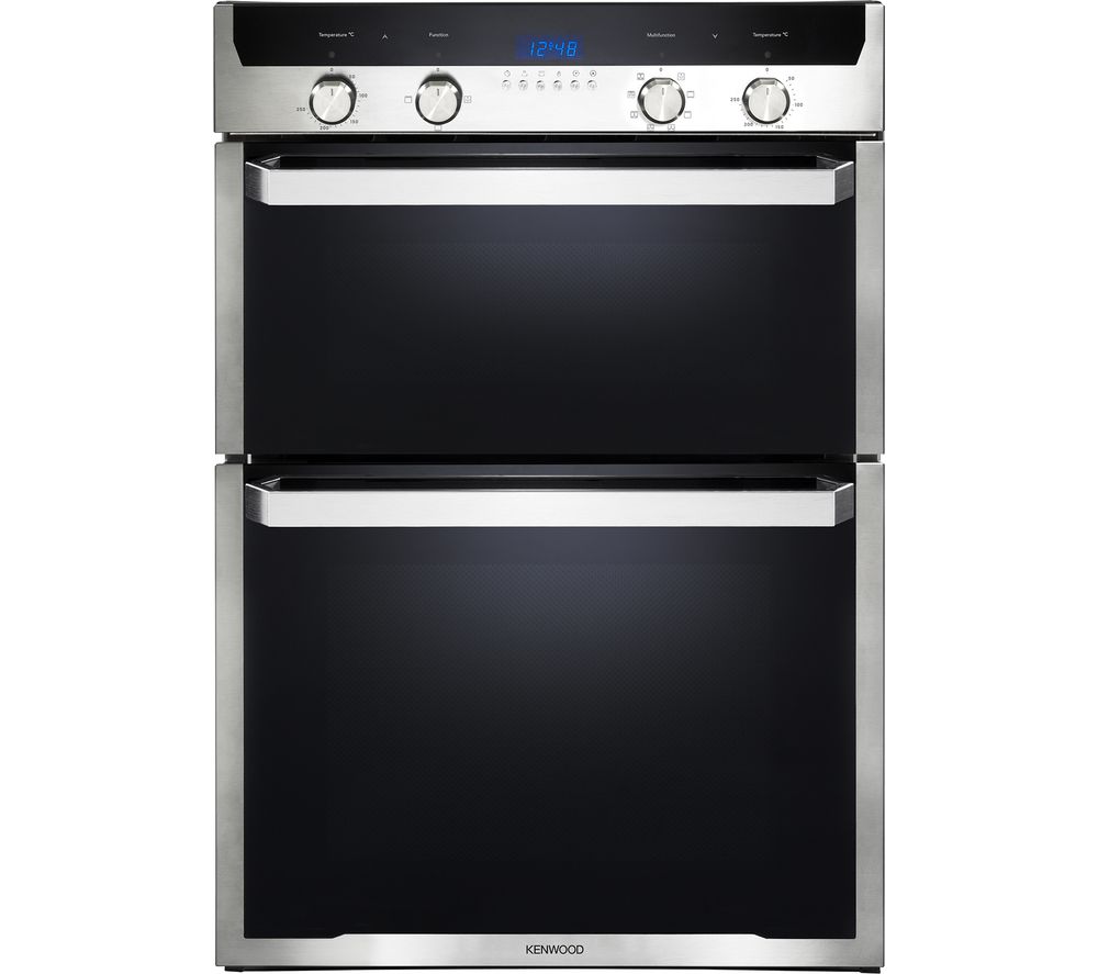 KENWOOD KD1505SS Electric Double Oven Black & Stainless Steel Fast