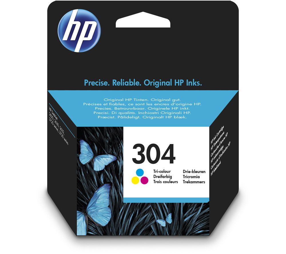 HP 304 Original Tri-colour Ink Cartridge