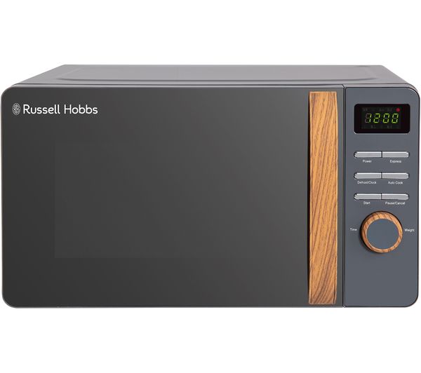 Russell Hobbs Scandi Rhmd714g Compact Solo Microwave Grey