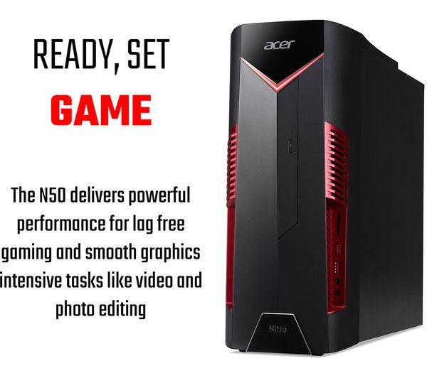 Buy Acer Nitro N50 110 Gaming Pc Ryzen 5 Gtx 1650 1 Tb Hdd Free Delivery Currys Buy Acer Nitro N50 110 Gaming Pc Ryzen 5 Gtx 1650 1 Tb Hdd Free Delivery Currys
