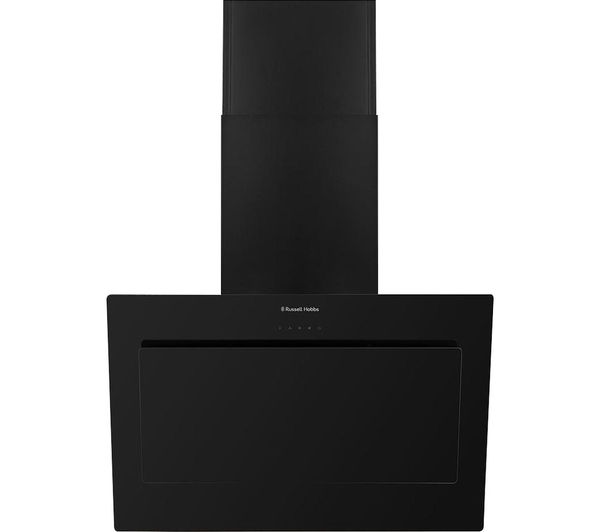 Russell Hobbs Rhgch902b Chimney Cooker Hood Black Glass