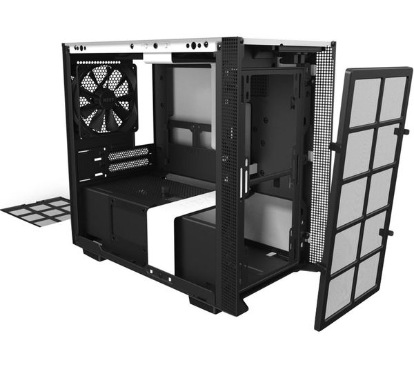 Buy Nzxt H210i Mini Itx Mid Tower Pc Case White Free Delivery Currys