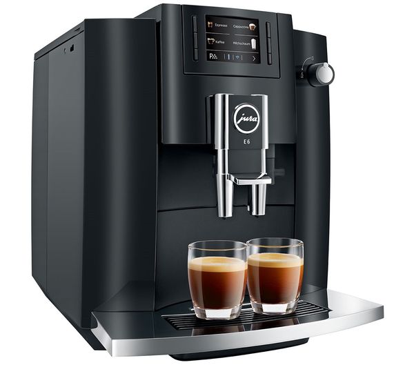 Buy JURA E6 15350 Bean to Cup Coffee Machine Black