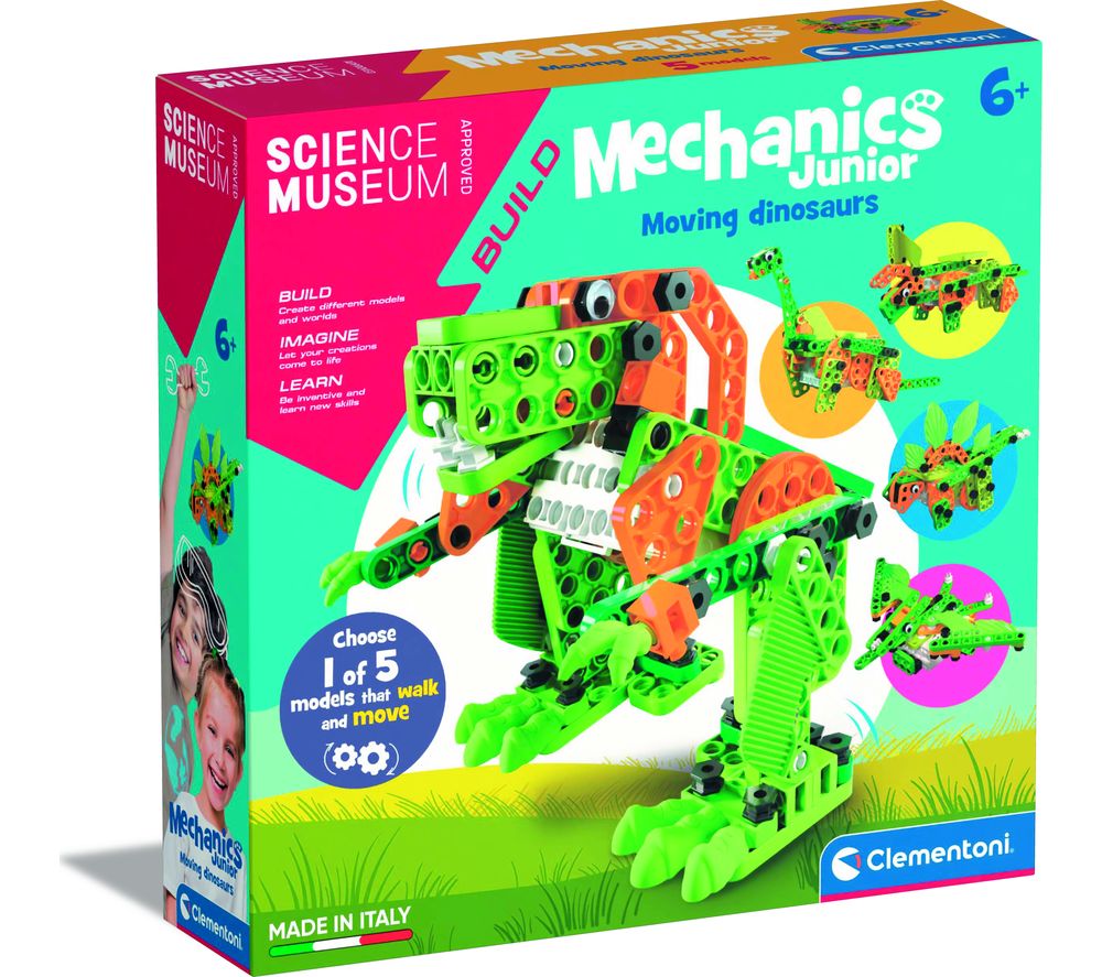 CLEMENTONI 697343 Moving Dinosaur Science Kit