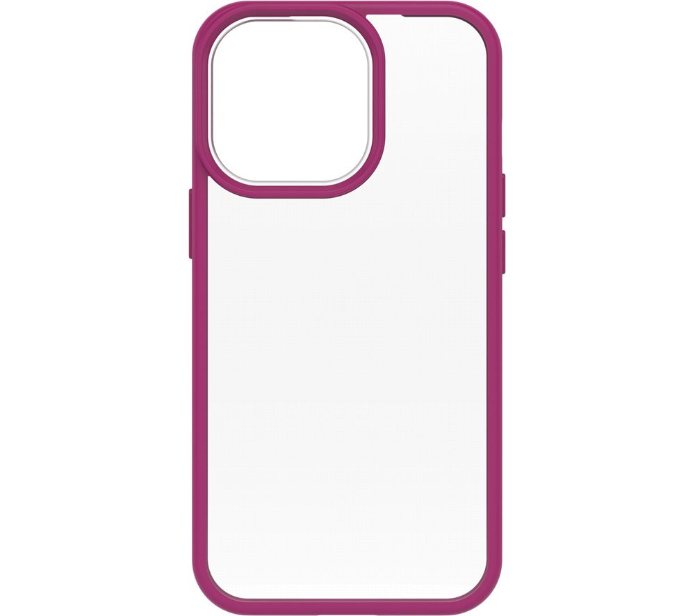 OTTERBOX React iPhone 13 Pro Max Case - Pink & Clear, Pink