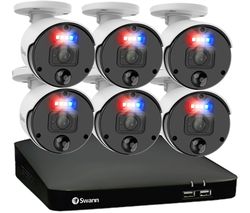 Master-Series SWNVK-879906 8-channel 4K Ultra HD NVR Security System - 2 TB, 6 Cameras