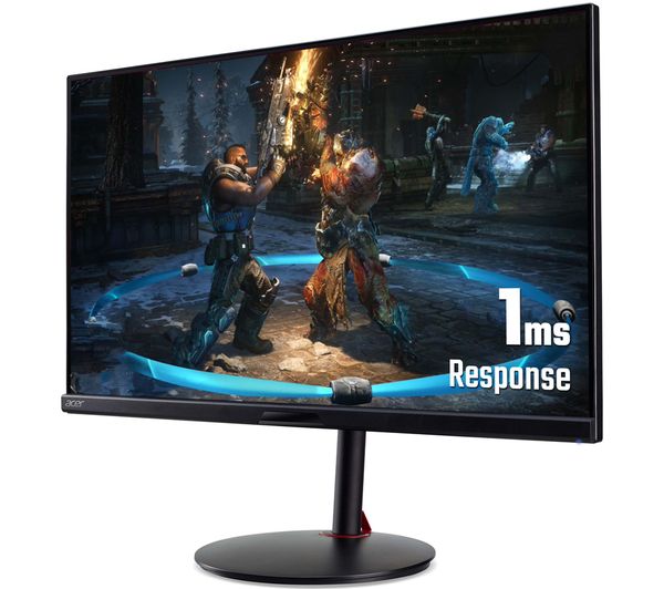 ACER Nitro XV272UKVbmiiprzx Quad HD 27" IPS LCD Gaming Monitor - Black ...