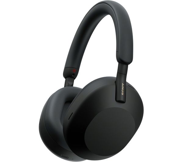 Image of SONY WH-1000XM5 Wireless Bluetooth Noise-Cancelling Headphones - Black