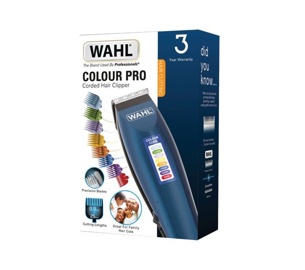 91552917 WAHL Colour Pro Hair Clipper Kit Blue Currys Business