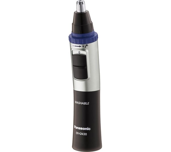 Panasonic Er Gn30 K503 Wet Dry Nose Ear Trimmer Black Silver