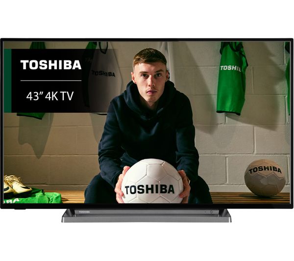 Toshiba Fire Tv 43uf3d53db 43 Smart 4k Ultra Hd Hdr Led Tv With Amazon Alexa