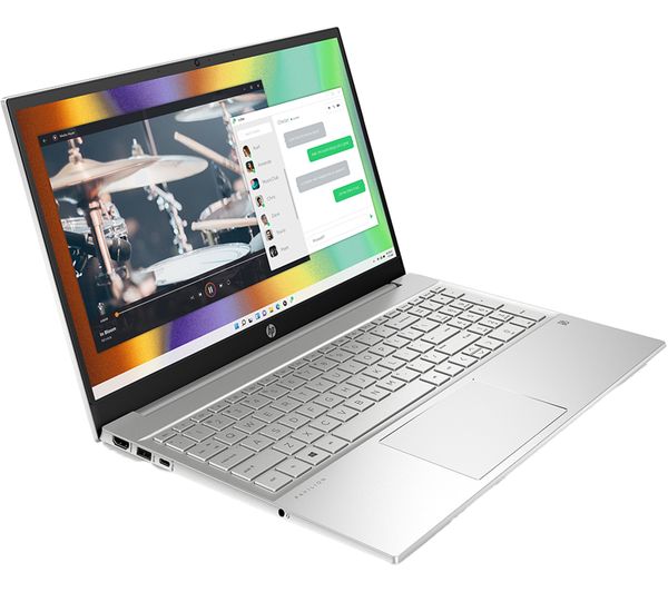 Image of HP Pavilion 15-eh1507sa 15.6" Laptop - AMD Ryzen 5, 512 GB SSD, Natural Silver