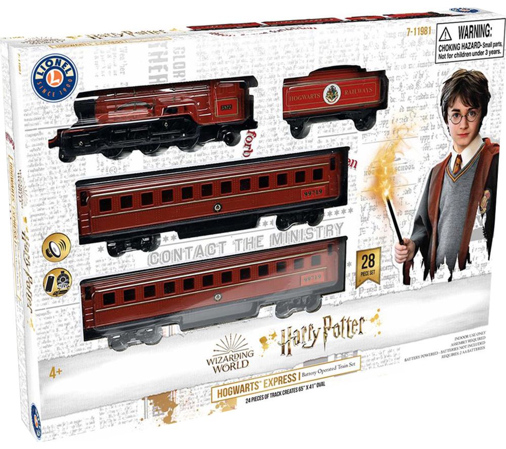 Hogwarts Express 711981 Mini Model Train Set - Black & Brown