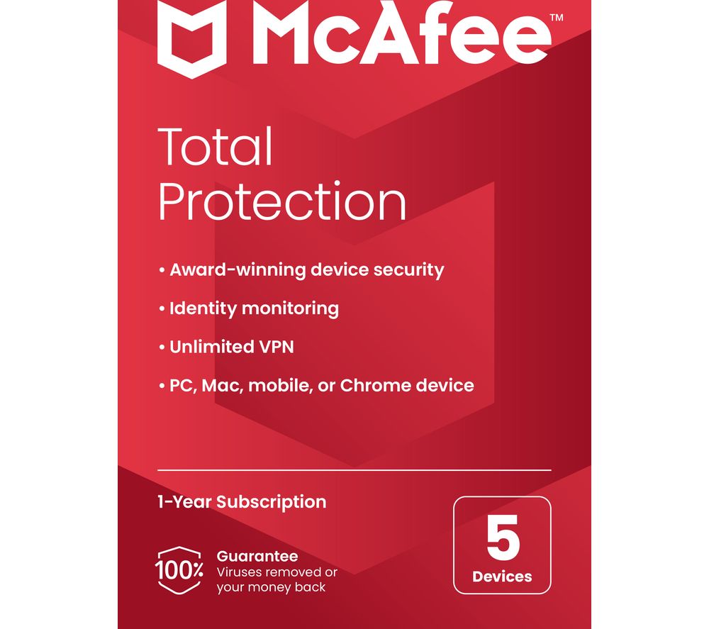Total Protection - 1 year for 5 devices