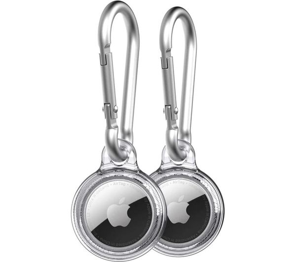 Tech21 Airtag Clear Case Clear Pack Of 2
