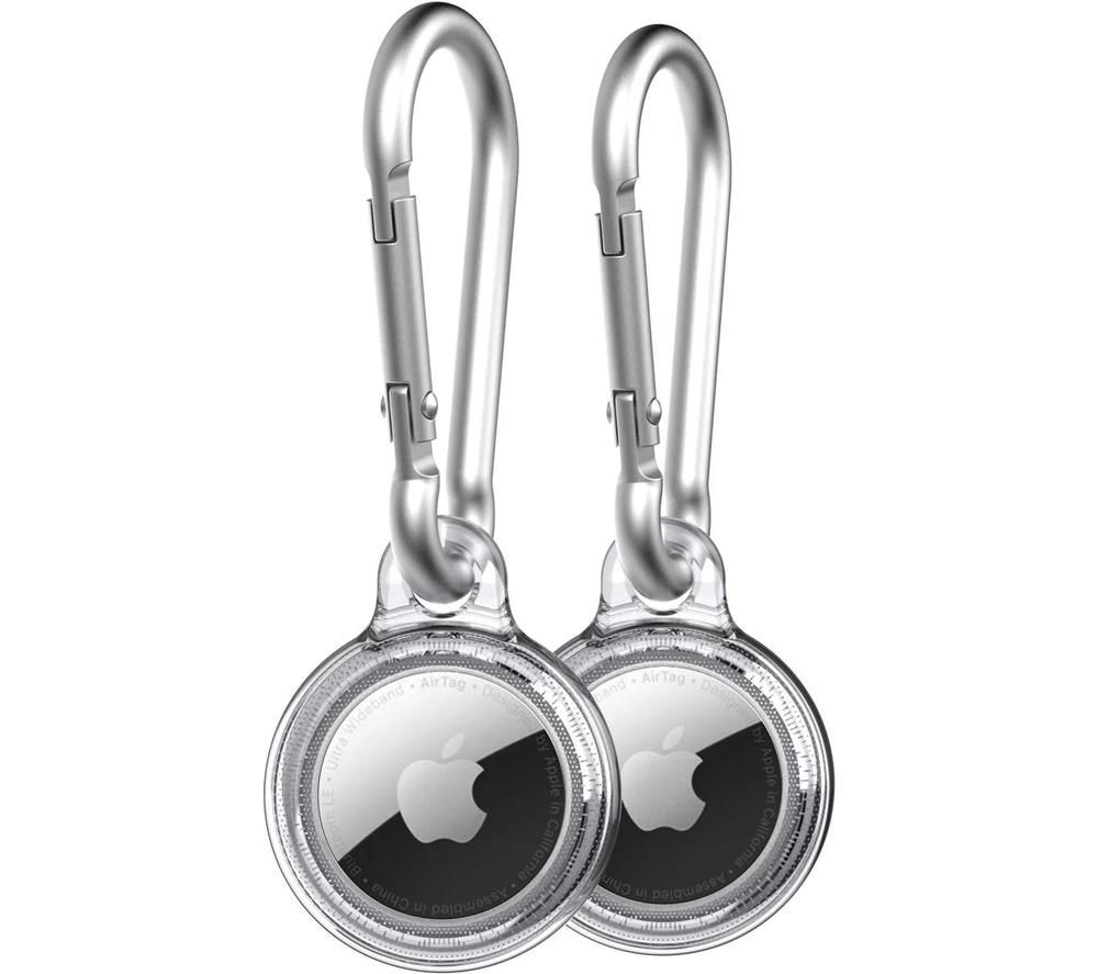 Airtag Clear Case - Clear, Pack of 2