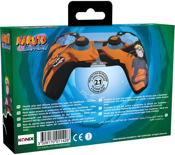 KONIX DualSense PS5 Controller Naruto Protection Kit - 303538 - Currys ...