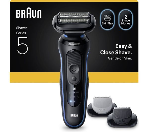 BRAUN Series 5 BRA52-B1650S Wet & Dry Foil Shaver - Blue