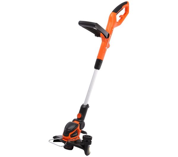 An image of YARD FORCE ET U25-UK 350W Electric Grass Trimmer - Orange & Silver