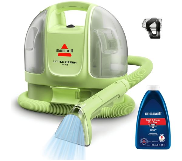 An image of BISSELL 41493 Little Green Mini Spot Cleaner - Light Green