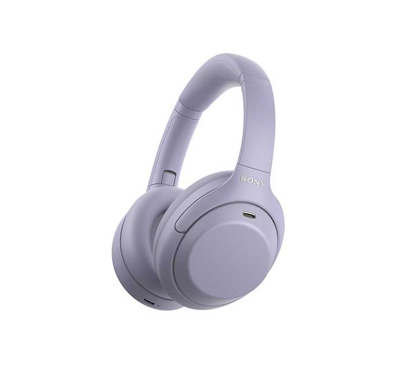 An image of SONY WH-1000XM4C Wireless Bluetooth Noise-Cancelling Headphones - Lavender