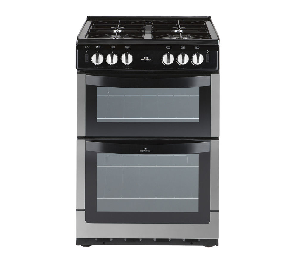 NEW WORLD 551GTC Gas Cooker - Stainless Steel, Stainless Steel