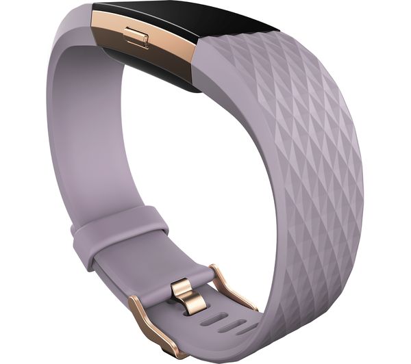 150424 - FITBIT Charge 2 - Lavender & Rose Gold, Small - Currys