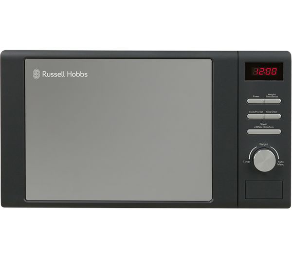 RUSSELL HOBBS RHM2064G Compact Solo Microwave - Grey, Grey
