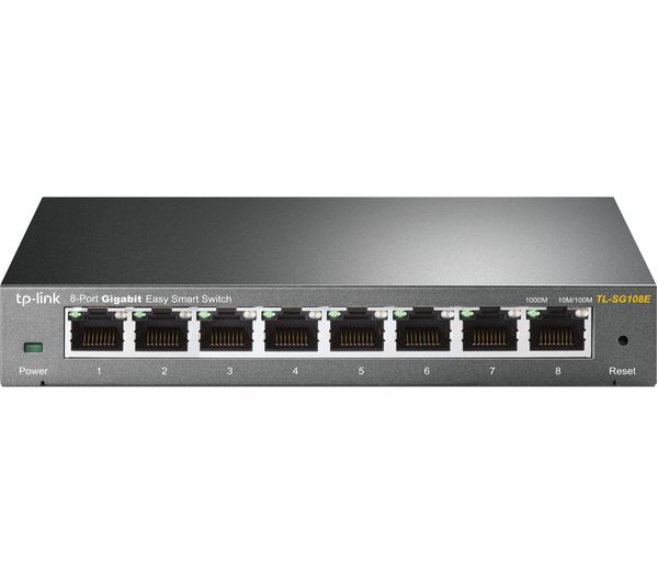 Image of TP-Link JetStream TL-SG108E Easy Smart Switch - switch - 8 ports - Managed