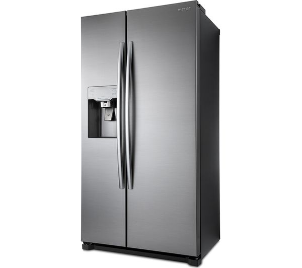 Buy DAEWOO DRZB53NPES American-Style Fridge Freezer - Silver | Free ...
