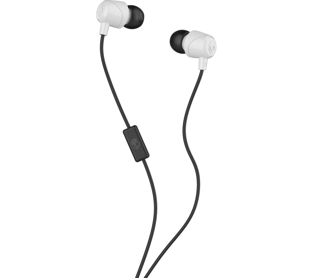 SKULLCANDY Jib Headphones - White & Black