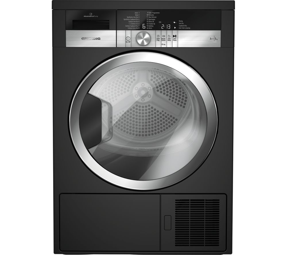 Grundig Tumble Dryer GTN38250MGCB 8 kg Heat Pump