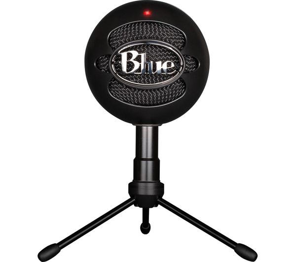 Blue Snowball Ice Usb Streaming Microphone Black
