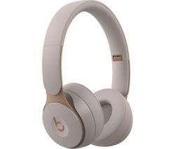 Solo Pro Wireless Bluetooth Noise-Cancelling Headphones - Grey
