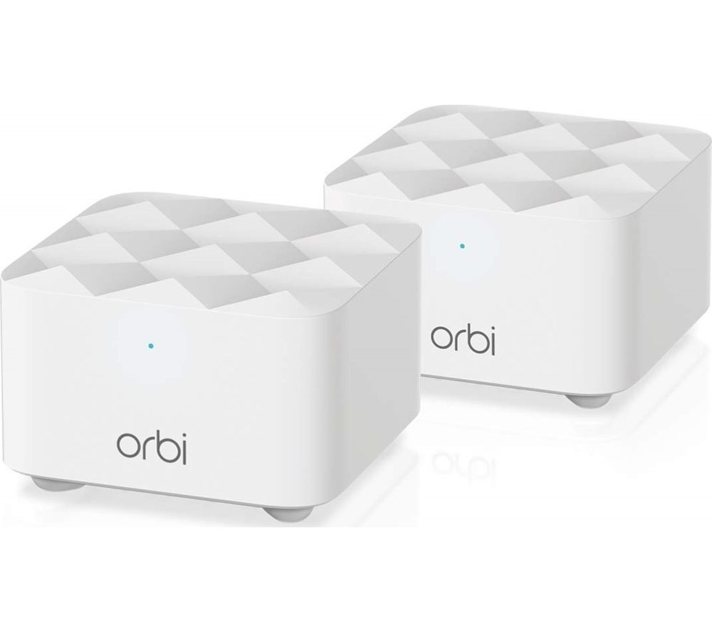 NETGEAR Orbi RBK12 Whole Home WiFi System - Twin Pack
