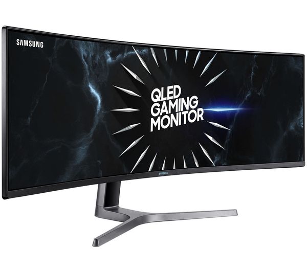 Buy SAMSUNG LC49RG90SSUXEN Quad HD 49” Curved LED Gaming Monitor - Dark ...