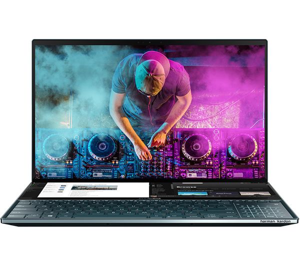 Buy Asus Zenbook Pro Duo Ux581lv 15 6 Laptop Intel Core I7 512 Gb Ssd Blue Free Delivery Currys
