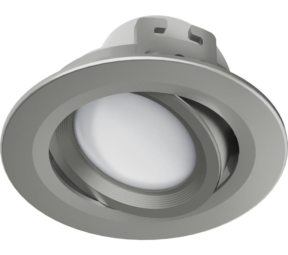 HAMA 00176578 LED Built-In Spotlight - Satin Nickel