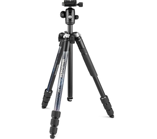  MANFROTTO MKELMII4BKBH Element MII Aluminium Tripod Black & Silver