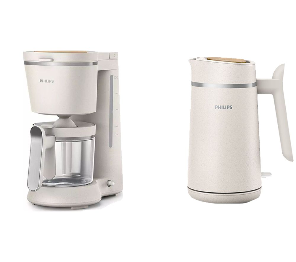 PHILIPS Eco Conscious Collection Coffee Machine & Kettle Bundle review